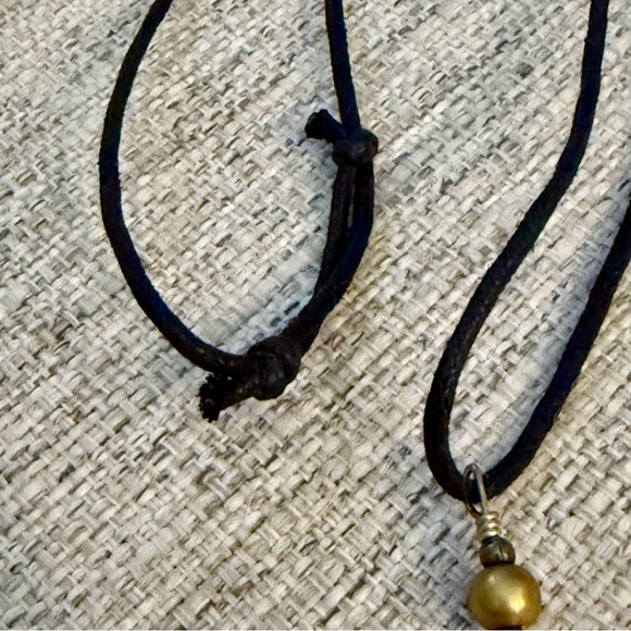 5 for $25!! Natural Coral Fossil Pendant on 18” Adjustable Cord Necklace - Picture 7 of 8